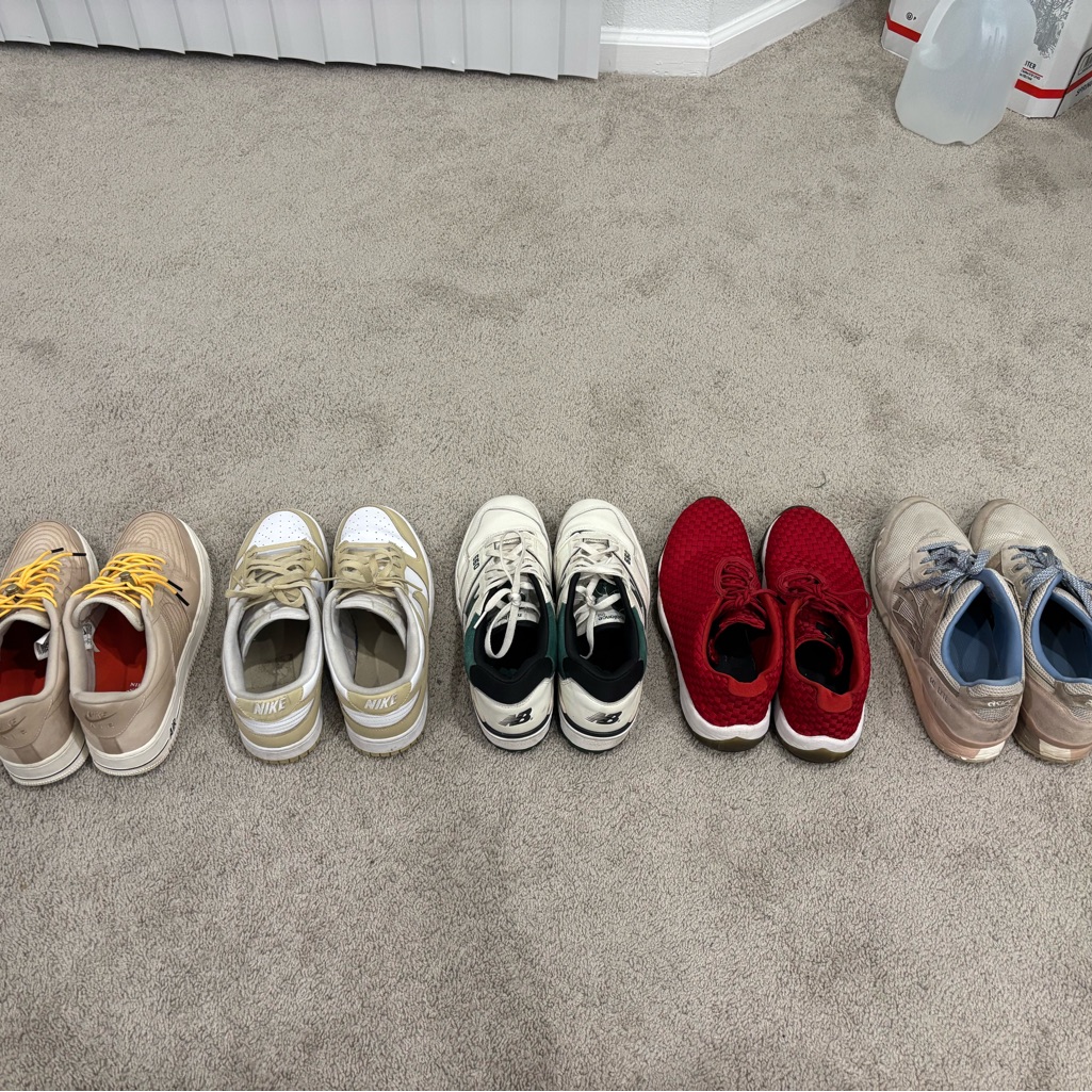 30 Each Pair Price Negotionable Name Brand Shoes Nike New Balance Asics